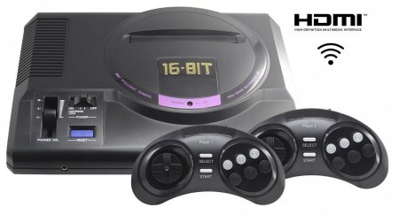   16 bit Sega Retro Genesis HD Ultra 2 (225  1) + 225   + 2   + HDMI  ()