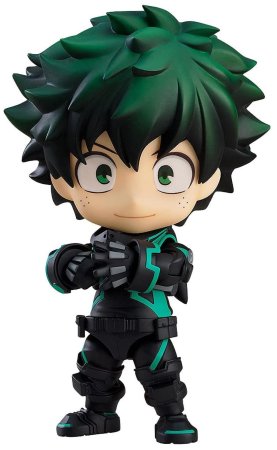 Фигурка Good Smile Company Nendoroid: Изуку Мидория (Izuku Midoriya Stealth Suit Ver.) Моя Геройская Академия (My Hero Academia) (4580590126091) 10 см 