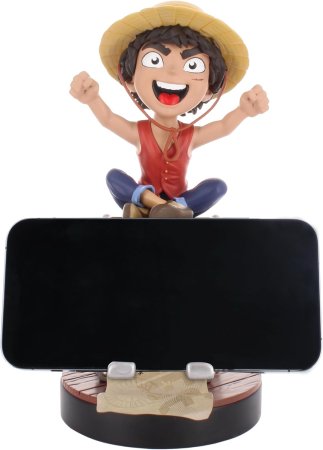  Фигурка подставка для геймпада/телефона Cable Guys: Луффи (Luffy) Ван-Пис (One Piece) 20 см 