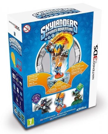   Skylanders: Spyro's Adventure  :  , , : Dark Spyro, Ignitor, Stealth Elf (Nintendo 3DS)  3DS