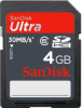 SDHC Карта памяти SanDisk 4GB Class 6 Ultra (PC) 