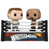 Фигурка Funko POP! Moment Bobble: Джон Сина и Дуэйн Джонсон (Cena vs Rock) Рестлинг (WWE) (61463) 9,5 см