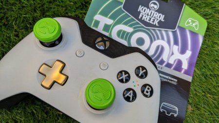 Накладки на стики для геймпада KontrolFreek ICONX \ 34 Thumbsticks (2 шт) Салатовый (Xbox One) 