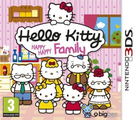   Hello Kitty: Happy Happy Family (Nintendo 3DS)  3DS