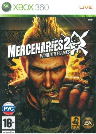 Mercenaries 2: World In Flames Русская Версия (Xbox 360) USED Б/У