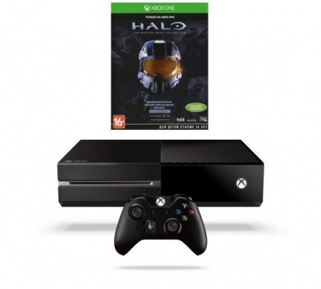   Microsoft Xbox One 500Gb Rus  + Halo: The Master Chief Collection    