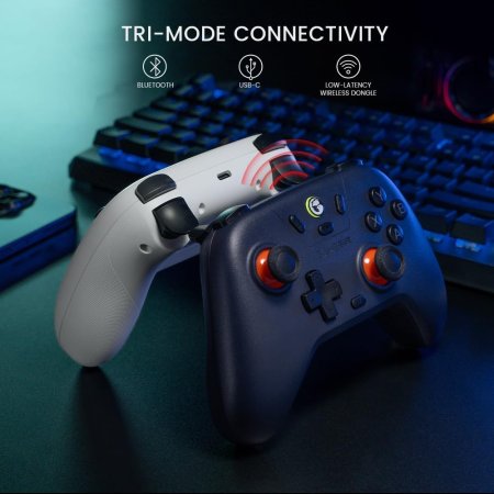 Геймпад беспроводной Wireless Controller Bluetooth XInput GameSir Nova Lite (White) (Switch/Android/IOS/PC)