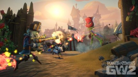 Игра Plants vs. Zombies: Garden Warfare 2 (PS4) USED Б/У Playstation 4