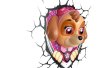  Светильник 3D 3DLightFX: Щенячий патруль: Скай (Paw Patrol: Skye)