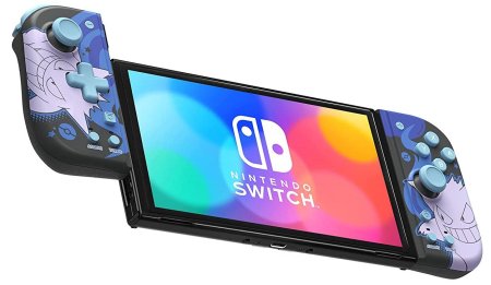 Набор из 2-х контроллеров Joy-Con Split Pad Compact Генгар (Gengar) Hori (NSW-411U) (Switch/Switch OLED)