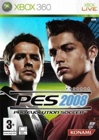 Pro Evolution Soccer 2008 (PES 8) (Xbox 360) USED Б/У