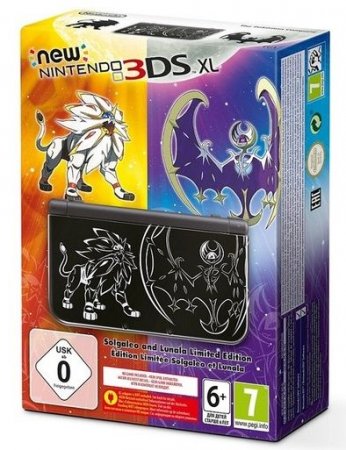     New Nintendo 3DS XL Solgaleo and Lunala Edition Nintendo 3DS