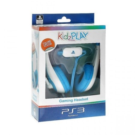 Гарнитура KidzPLAY Детская стерео голубая (PS3)