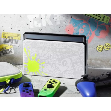 Игровая приставка Nintendo Switch OLED издание Splatoon 3 HK