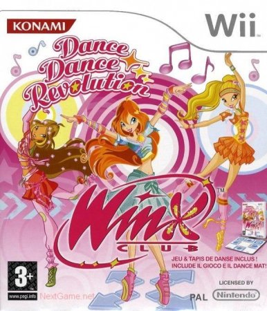   Dance Dance Revolution WinX Club +   (Wii/WiiU)  Nintendo Wii 