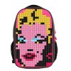  Пиксельный рюкзак Full Screen Biz Backpack WY-A009 Фуксия Рюкзаки