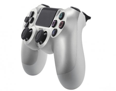    Sony DualShock 4 Wireless Controller Silver ()  (PS4) (REF) 