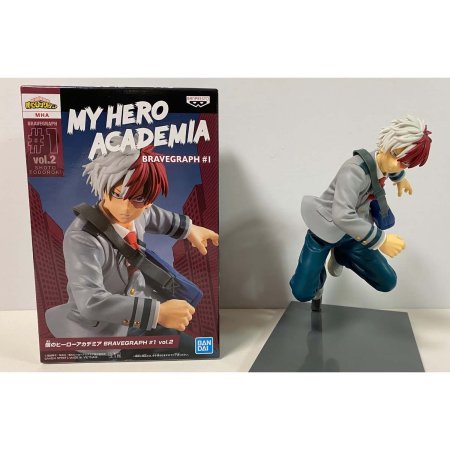 Фигурка Banpresto Bravegraph #1: Тодороки Вол.2 (Todoroki Vol.2) Моя геройская академия (My Hero Academia) (0045557106027) 16 см 