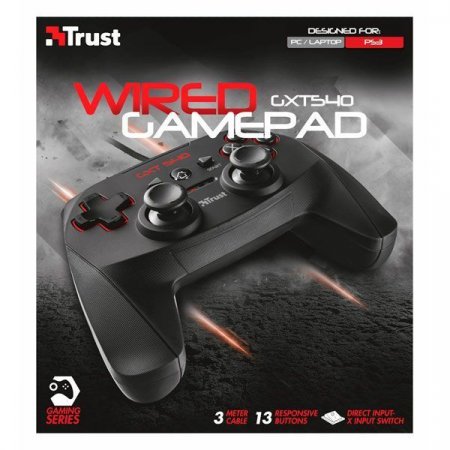   Trust GXT 540 WIRED GAMEPAD (20712) (WIN/PS3) 