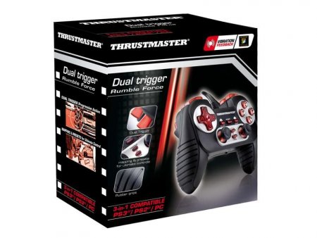  Thrustmaster Dual Trigger Rumble Force 3 in 1 PS3/PS2/WIN (PS2)  Sony PS2