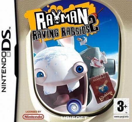  Rayman Raving Rabbids 2 (DS)  Nintendo DS