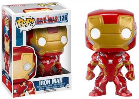  POP! Bobble: Marvel: Captain America CW: Iron Man 7224