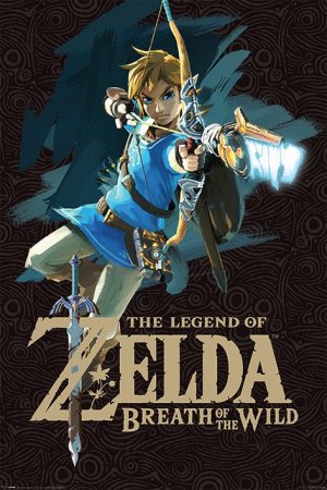   Maxi Pyramid:   (Game Cover)   :    (The Legend of Zelda: Breath Of The Wild) (PP34040) 91,5 