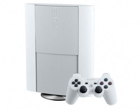   Sony PlayStation 3 Super Slim (12 Gb) White () Sony PS3