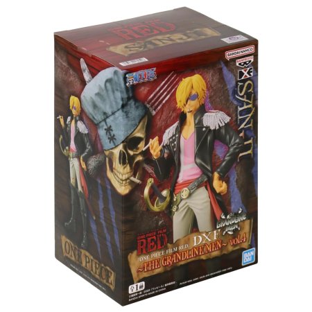 Фигурка Banpresto: Санджи Грандлайн Мужчина (Sanji The Grandline Men) Ван Пис Фильм Красный (One Piece Film Red) (4983164189506) 17 см 