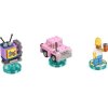   Lego Dimensions: Level Pack The Simpsons (Homer's Car, Homer, Taunt-o-Vision) + Fun Pack Lego Movie (Benny, Benny's Spaceship)