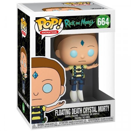  Funko POP! Vinyl:    (Rick and Morty)      (Floating Death Crystal Morty) (44248) 9,5 