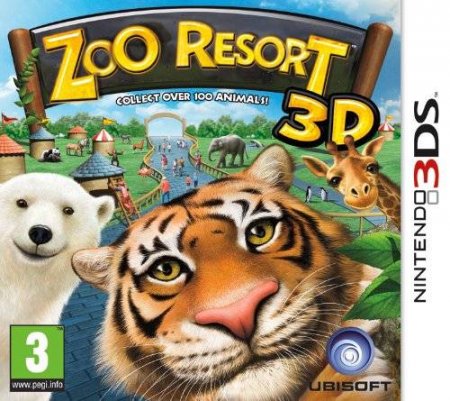   Zoo Resort 3D (Nintendo 3DS)  3DS