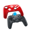 Геймпад проводной Faceoff Deluxe Pro Controller Super Mario Edition Зеленый/Красный (Switch)