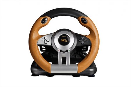  Speedlink DRIFT O.Z. Racing Wheel Black-Orange (PC/PS3) 