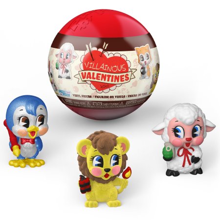фигурки Фигурка Funko Vinyl Figure: Случайный герой 1/18 Пака Пака Злодейские Валентинки (Paka Paka Villainous Valentines) (58756) 6 см