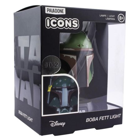  Светильник Paladone: Боба Фетт (Boba Fett) Звёздные войны (Star Wars) (PP6379SWV2)