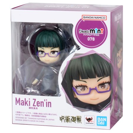 Фигурка BANDAI Tamashii Nations Figuarts mini: Зенин Маки (Maki Zenin) Магическая битва (Jujutsu Kaisen) (BTM308) 9 см 