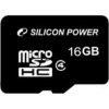 MicroSD Карта памяти 16GB Silicon Power Class 10 без адаптера (PC) 