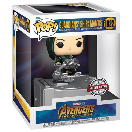 фигурки Фигурка Funko POP! Deluxe Bobble: Мантис (Mantis (Exc)) Марвел: Мстители: Война бесконечности - Корабль Стражей Галактики (Marvel Avengers: Infinity War - Guardians Ship) (63208) 15 см