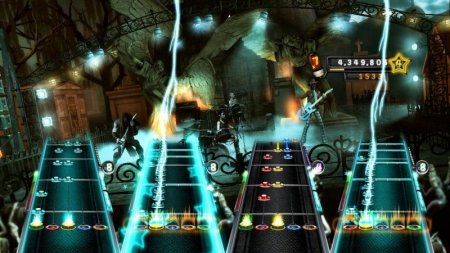 Guitar Hero: Warriors of Rock Guitar Bundle ( +  ) (Xbox 360)