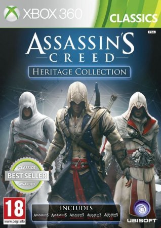 Assassin's Creed Heritage Collection (Assassins Creed 1,2,3.  (Brotherhood), (Revelations)) (Xbox 360/Xbox One)