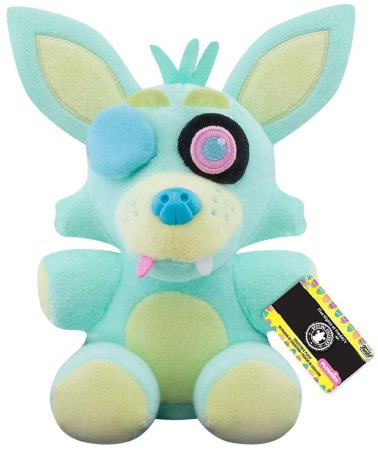 Игрушка плюшевая Funko Plush: Весенний Цветной Фокси (Foxy Colorway (Green)) Пять Ночей с Фредди (Five Nights at Freddy's (FNAF)) (54011) 15см