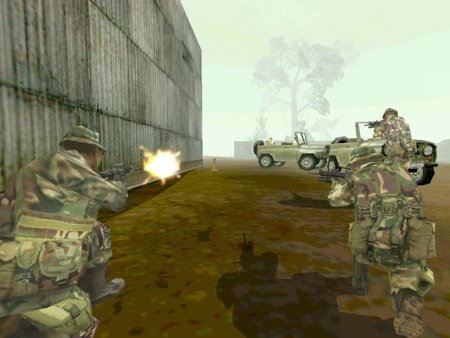 Tom Clancy's Ghost Recon: Jungle Storm (PS2) USED Б/У