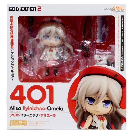 Фигурка Good Smile Company Nendoroid: Алиса Ильинична Омела (Alisa Illinichina Amiella) Пожиратель богов (God Eater) (4571368443816) 10 см  