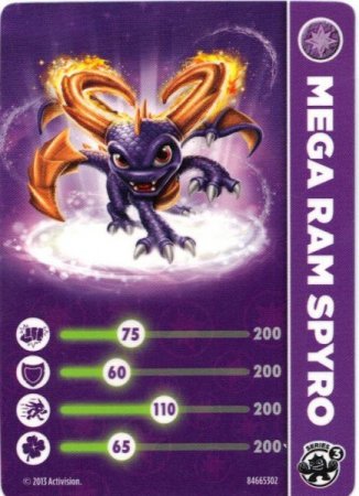 Skylanders Swap Force:   Mega Ram Spyro