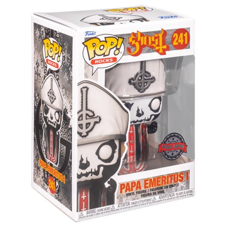 фигурки Фигурка Funko POP! Rocks: Призрак: Папа Эмеритус I (Papa Emeritus I (Exc)) Призрак (Ghost) (58232) 9,5 см