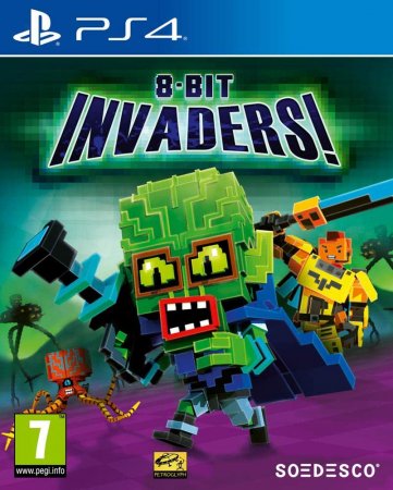  8-Bit Invaders (PS4) Playstation 4