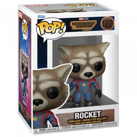  Funko POP! Bobble:  (Rocket) :   3 (Marvel: Guardians Of The Galaxy 3) ((1202) 67509) 9,5 