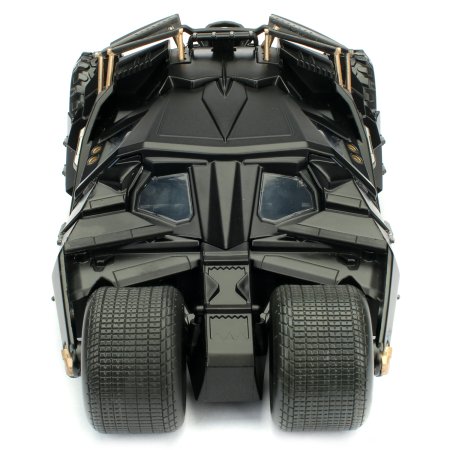 Модель машинки с фигуркой Jada Toys: Бэтмобиль "Темный рыцарь" 2008 (Batmobile Dark Knight 2008) 1:24 + Фигурка Бэтмен (Batman) 7 см (98261) 