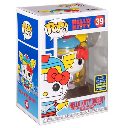 Фигурка Funko POP! Vinyl: Хелло Китти Робот 1 (Hello Kitty Robot 1 (Exc)) Санрио Хелло Китти (Sanrio: Hello Kitty (SDCC)) (49498) 9,5 см